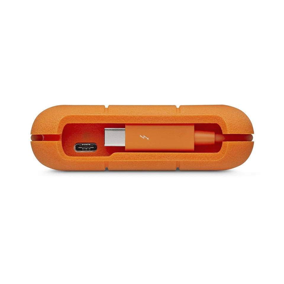 LaCie Rugged USB-C, 4TB, Portable External Hard Drive, Drop, Shock, Dust, Rai... - Image 3 of 4