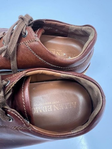 Allen Edmonds Port Washington 2664 Sneaker Men's 8D Brown Leather Lace Up Shoe - Picture 13 of 13