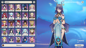 Genshin Impact AR 59 America - Raiden Shogun C3 - Kinich C2 - Nahida C1 - Lauma