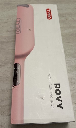 TYMO ROVY Wave Curling Iron Hair Crimper Waver Pink Plug In New Open Box