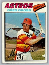 1977 Topps #614 Greg Gross
