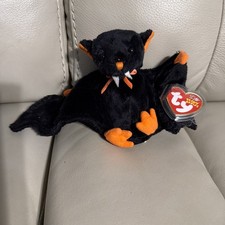 TY Beanie Baby - BAT-e the Black Bat (Internet Exclusive) 4.5"...NEW