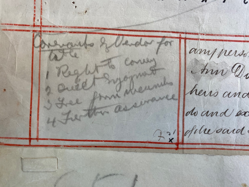 2 doc. -Indenture, 1879, Blue Anchor Lane, Tranton Rd, Bermondsey, £6,650 - Picture 15 of 24