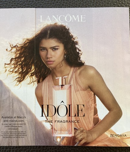 ZENDAYA Promo Insert LANCÔME Promotional Ad Insert - Unopened