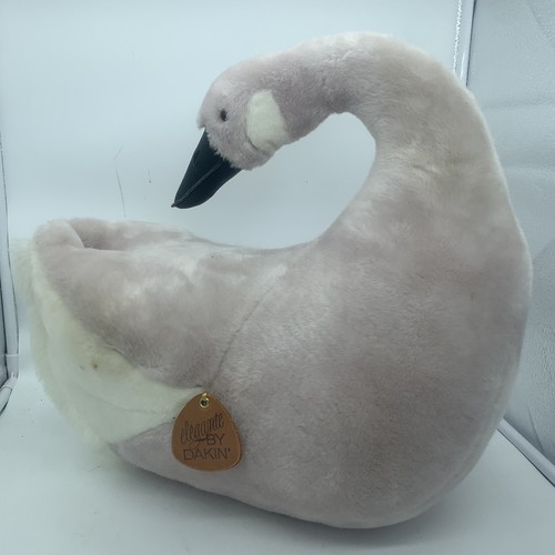 Vintage 1985 Elegante by Dakin Large Swan Rare Made In U.S.A. - Picture 2 of 9