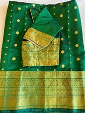 NEW KANJIVARAM PURE SILK SAREE WITH READYMADE BLOUSE