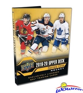 2019-20-UD-Series-1-EXCLUSIVE-Hockey-Starter-Kit-25-Cards-Ultra-Pro-Binder