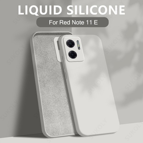 For Xiaomi 12T Poco X5 Redmi Note 12 11E 11 Pro Liquid Silicone TPU Case Cover - Picture 8 of 23