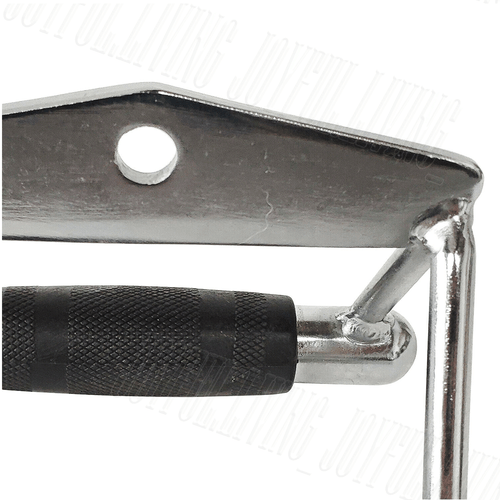 Lat Pulldown Attachments Close Grip Row Handle Workout Rubber Grips Cable T Bar - Picture 6 of 12