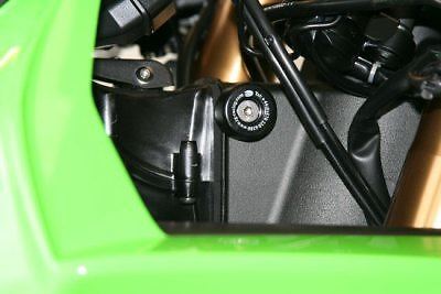 R&G Lockstop Savers Black Kawasaki ZX6-R 2003 - 2021 - Picture 5 of 6
