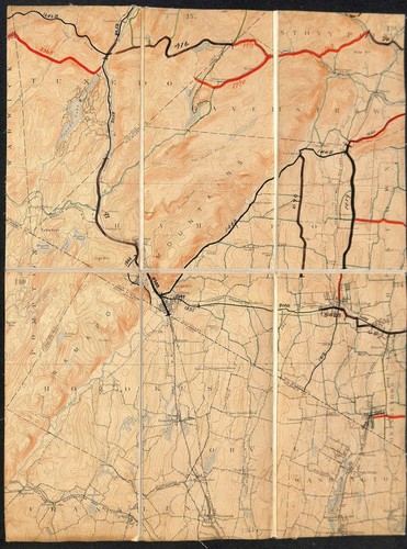 Vintage offizielle topographische Karte des Staates New York Smoking Ramapo Hillburn Suffern mit NJ - Bild 2 von 5