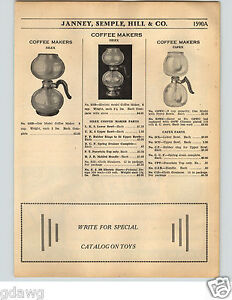 1936 Paper Ad Silex Capex Gl Coffee Maker Percolator Parts List Image Is Loading 1936 Paper Ad Silex Capex Gl Coffee Maker