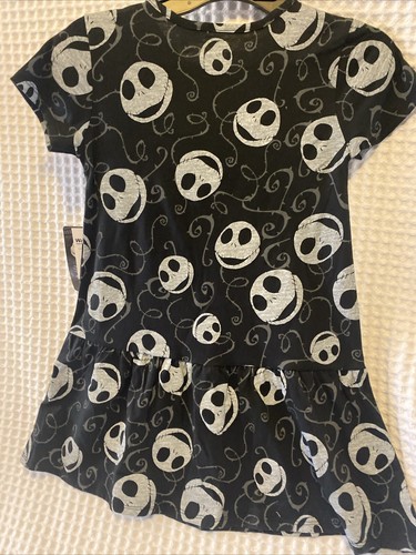 Disney The Nightmare Before Christmas Girls Short Sleeve Dress, Size (6-6x). New - Picture 6 of 10