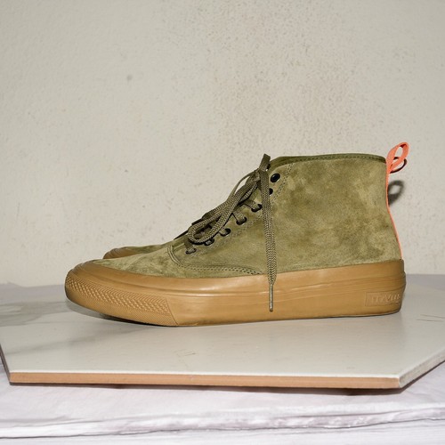 SEAVEES Huckberry Mariner Boot Suede Olive Men US 10.5 - Picture 2 of 18