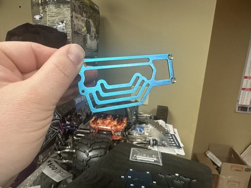 Hpi Micro Rs4 Placas de Titanio Hardcore Racing Hcr Chasis Supermaxx - Imagen 4 de 15