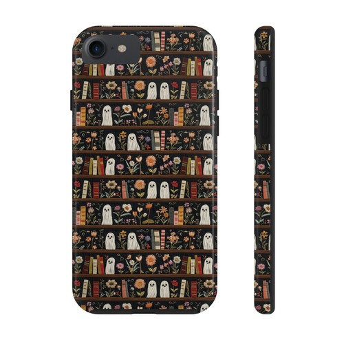 Boho Buch Halloween Geister iPhone 15 14 13 12 11 Pro Plus, Samsung Handyhüllen - Bild 49 von 53