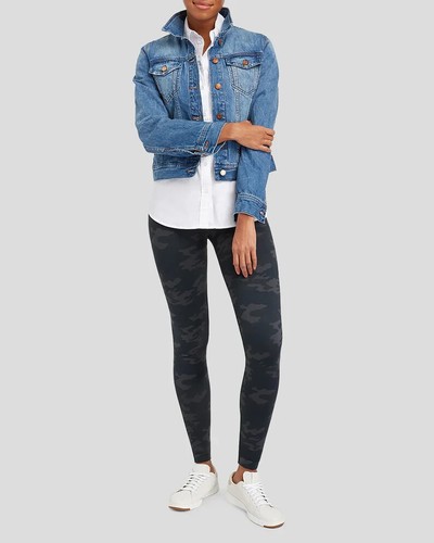 SPANX schwarze nahtlose Leggings Camouflage Look at Me Now hochtailliert, S (2-4), 68 $ - Bild 2 von 12