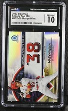CGC 10 Masyn Winn BTP-38 Scouts Top 100 2023 Bowman Baseball