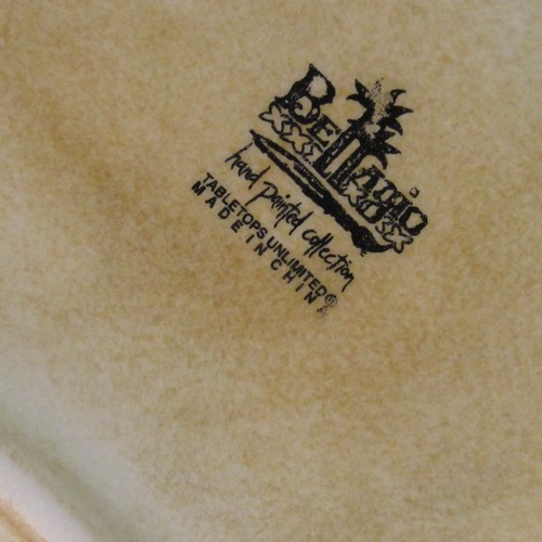 Juego de 5 piezas de crueta de cerámica Bellagio ilimitada de mesas, palmeras pintadas a mano - Imagen 14 de 18