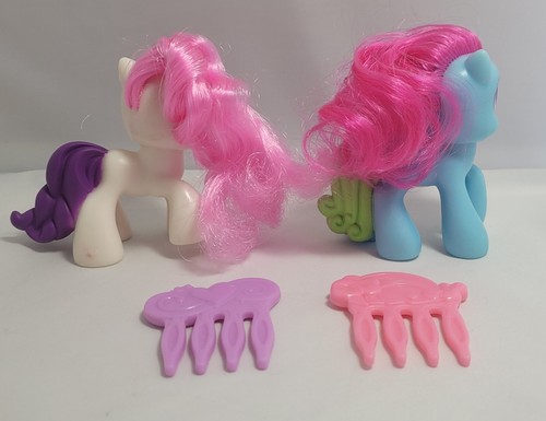 2009 Sweetie Belle And Rainbow Dash My Little Pony Plus Combs 3 Inch - Bild 2 von 4