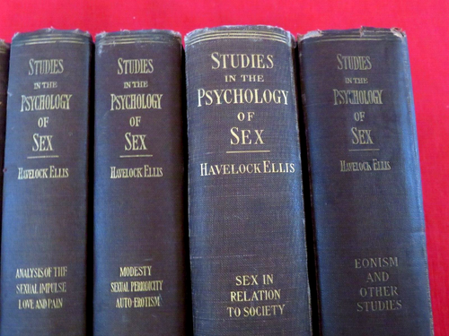 1928 STUDIES IN THE PSYCHOLOGY OF SEX / HAVELOCK ELLIS / 7 VOLUMES - Picture 4 of 16