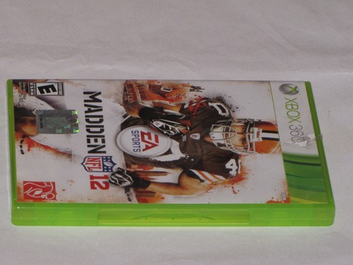 Xbox 360 Madden NFL 12 Microsoft Microsoft W/ Manual Video Game 2011 - Picture 10 of 24