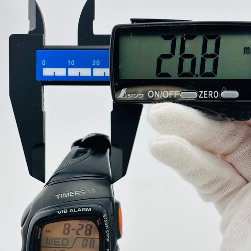 CASIO PHYS RFT-100 quartz There are scratches on the windshield and case 38.0mm - Picture 10 of 17