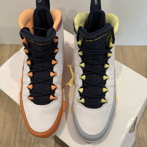Women's Nike Air Jordan Retro 9 'Change The World' CV0420 100 - Size W7.5 W/ Box - Picture 8 of 17