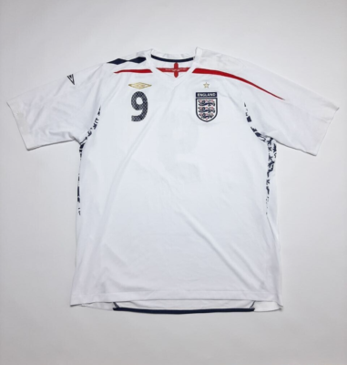 イングランド代表 ルーニー 9番 ユニフォーム　07-09 UMBRO L イングランド代表 ルーニー 9番 ユニフォーム 07-09 UMBRO L ウェア