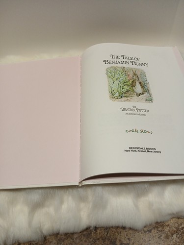 Vtg THE TALE OF BENJAMIN BUNNY by Beatrix Potter Hardcover Ottenheimer Pub 1991 - Picture 4 of 6