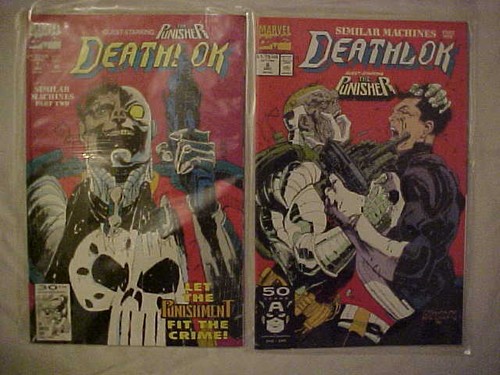 Super Hero Battle Comics Wolverine Lobo Cable Batman Spiderman Punisher DD - Bild 5 von 8