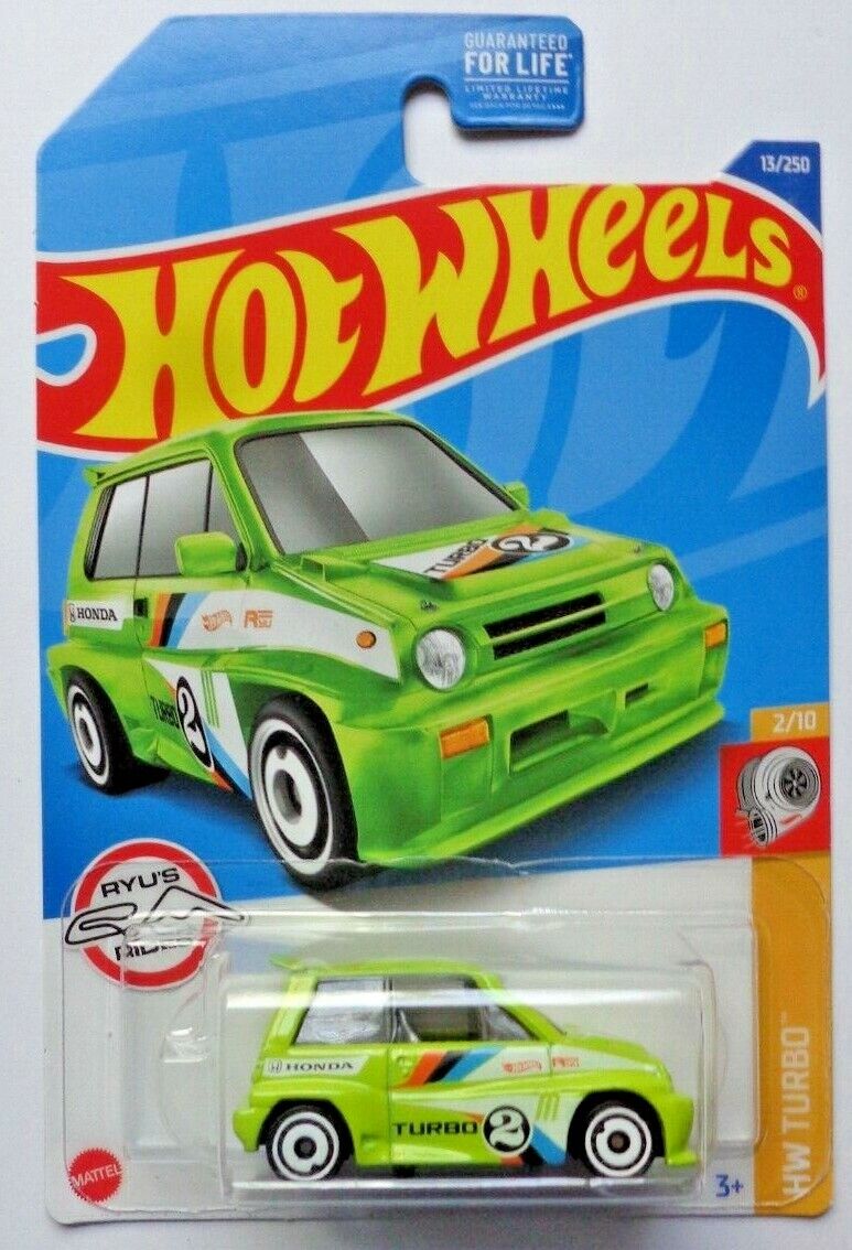 【タイムセール！】 2022 13/250 II Turbo City Honda '85 2/10 TURBO HW Wheels Hot ミニカー