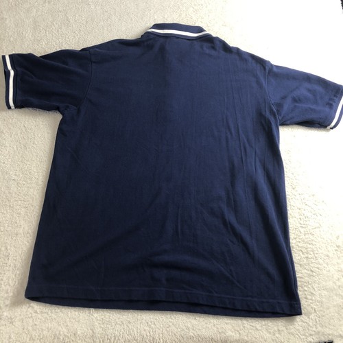 West Virginia Mountaineers Polo Shirt Adult Large Blue Gold Men's NCAA - Picture 7 of 7