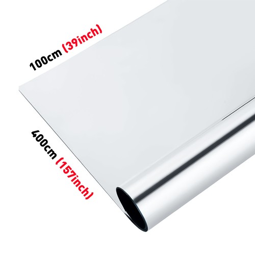 1 X 4M Blackout Window Glass Film Privacy Protection To Block Sun Decor AntiUV - Picture 11 of 15