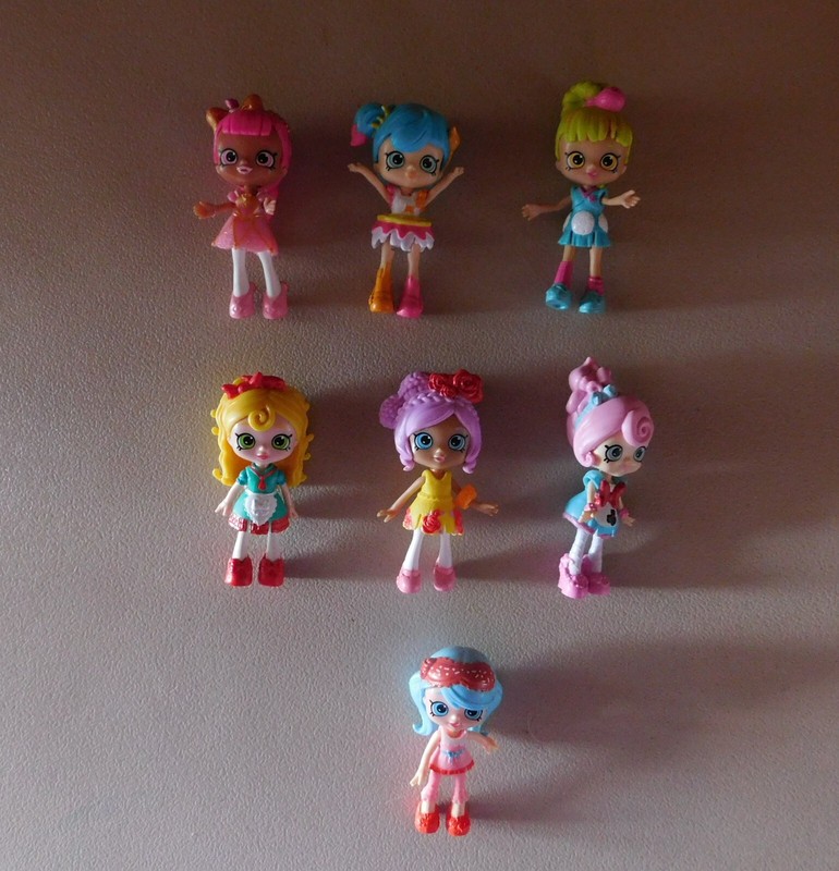 LOL  Mini Lot of 7 Dolls Figures 3" Size Slightly Used Condition