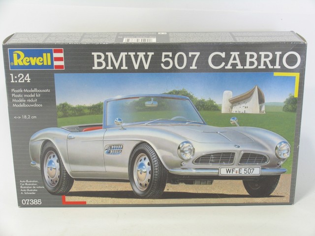 REVELL 07385 BMW 507 Cabrio Bausatz Neuwertig 1:24 OVP (BC 665) REVELL 07385 BMW 507 Cabrio Bausatz Neuwertig 1:24 OVP (BC 665)