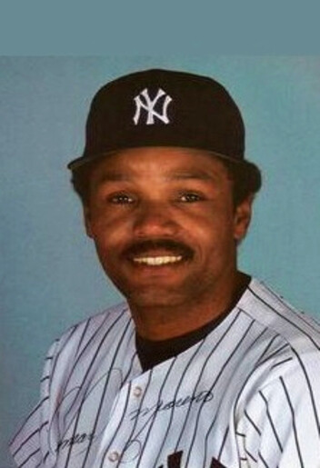 OMAR MORENO *2X3 FRIDGE MAGNET* BASEBALL CARD NEW YORK YANKEES WORLD SERIES