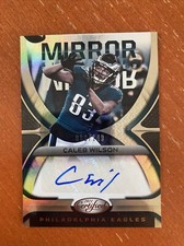 Caleb Wilson /149 Auto BRONZE 2021 Panini Certified EAGLES Mirror Signatures