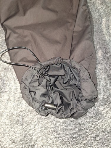 Nike Windbreaker Jogginghose Damen Large schwarz Gummibund Y2K Street Wear - Bild 8 von 11