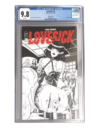 Lovesick #1 Variant Cover D - Sketch Cover - CGC 9.8 4166692014