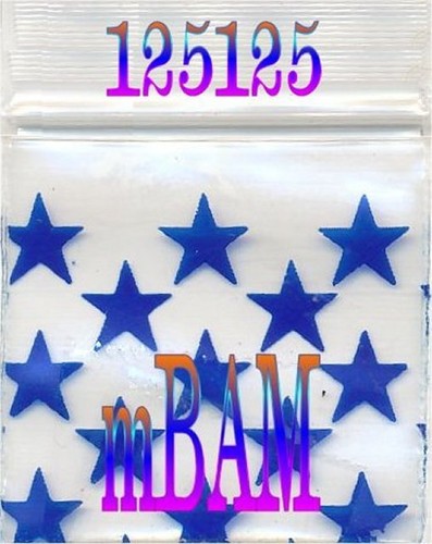 PACK DE 100 BOLSAS DE POLIETILENO BLUE STARS 1510 Apple Zip 1,5x1,0" - Imagen 10 de 13