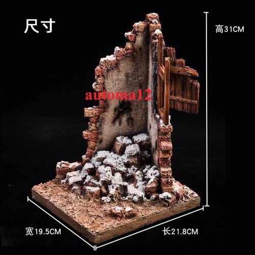 Figura de acción colgante TWTOYS 1/6 The Ruins plataforma de nieve escena 1/12 ajuste resina - Imagen 13 de 25
