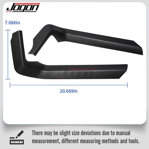 Matte Carbon Console Side Panel Trim For Ford F-150 F150 King Ranch Raptor R 21+ - Picture 2 of 10