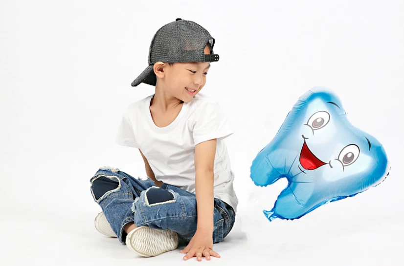 Hada de los Dientes Globo Primer Diente Atam Hatik Agra Hadig Fiesta Decoración Dibujos Animados Foto 2 de 4