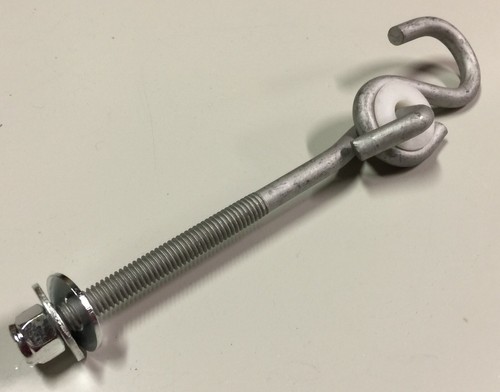 Swingset swing hanger,bolt thread,swing set hangers,playground hardware kit,6"6 - Picture 2 of 2