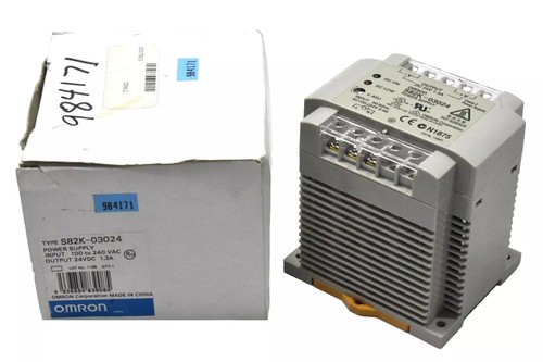 Omron S82K-03024 Power Supply 100-240VAC Input, 24VDC 1.3A Output - Picture 1 of 3