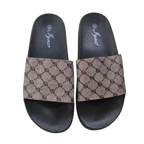 Floral brocate women's Sliders - Picture 4 of 4