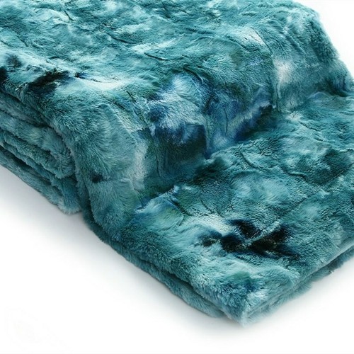 Faux Fur Bed Blanket Super Soft Thick Cozy Warm Fluffy Plush Throw Sofa Blanket - Foto 21 di 33