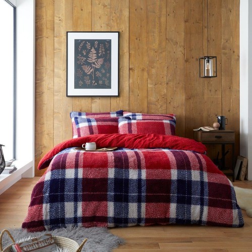 Teddy Bear Fleece Duvet Cover Fluffy Warm Cosy Quilt Thermal Sherpa Bedding Set - Picture 80 of 100