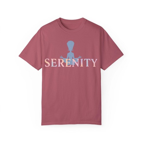 Serenity T-Shirt Meditating Graphic Tee | Mindfulness Shirt for Women, Spiritual - Picture 53 of 74